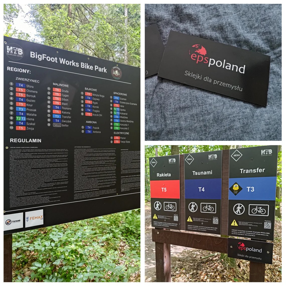 Wir unterstützen die Bike-Leidenschaft – unser Antirutsch-Sperrholz im BigFoot Works Bikepark!